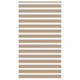 VidaXL Zebrarollo 125x200 cm Stoffbreite 120,9 cm Polyester Sandbraun