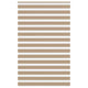 VidaXL Zebrarollo 145x200 cm Stoffbreite 140,9 cm Polyester Sandbraun