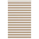 VidaXL Zebrarollo 150x200 cm Stoffbreite 145,9 cm Polyester Sandbraun