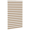 VidaXL Zebrarollo 150x200 cm Stoffbreite 145,9 cm Polyester Sandbraun