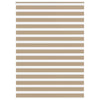 VidaXL Zebrarollo 165x200 cm Stoffbreite 160,9 cm Polyester Sandbraun