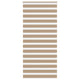 VidaXL Zebrarollo 100x230 cm Stoffbreite 95,9 cm Polyester Sandbraun