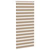 VidaXL Zebrarollo 115x230 cm Stoffbreite 110,9 cm Polyester Sandbraun