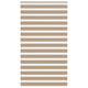 VidaXL Zebrarollo 120x230 cm Stoffbreite 115,9 cm Polyester Sandbraun