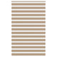 Vidaxl Zebra Blind 145x230 cm Staubbreite 140,9 cm Polyester Sandbraun