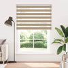 VidaXL Zebrarollo 155x230 cm Stoffbreite 150,9 cm Polyester Sandbraun