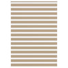 VidaXL Zebrarollo 165x230 cm Stoffbreite 160,9 cm Polyester Sandbraun