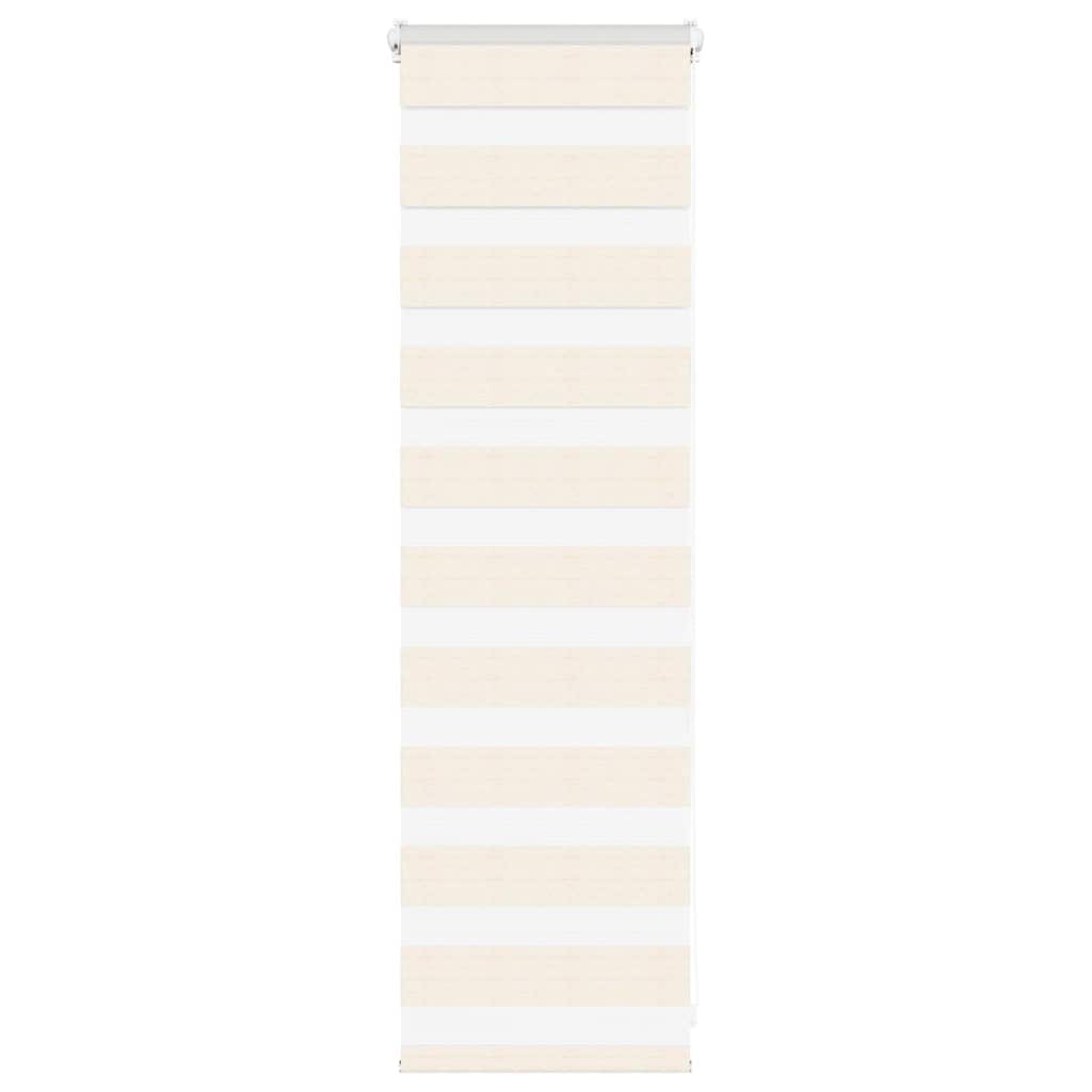 Vidaxl Zebra Roller Blind 50x100 cm Staubbreite 45,9 cm Marmerbeige
