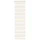 Vidaxl Zebra Roller Blind 50x100 cm Staubbreite 45,9 cm Marmerbeige