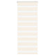 Vidaxl Zebra Roller Blind 55x100 cm Staubbreite 50,9 cm Marmerbeige
