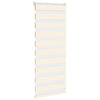 Vidaxl Zebra Roller Blind 60x100 cm Staubbreite Marmor Beige 55,9 cm