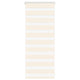 Vidaxl Zebra Roller Blind 65x100 cm Staubbreite 60,9 cm MarbleBige