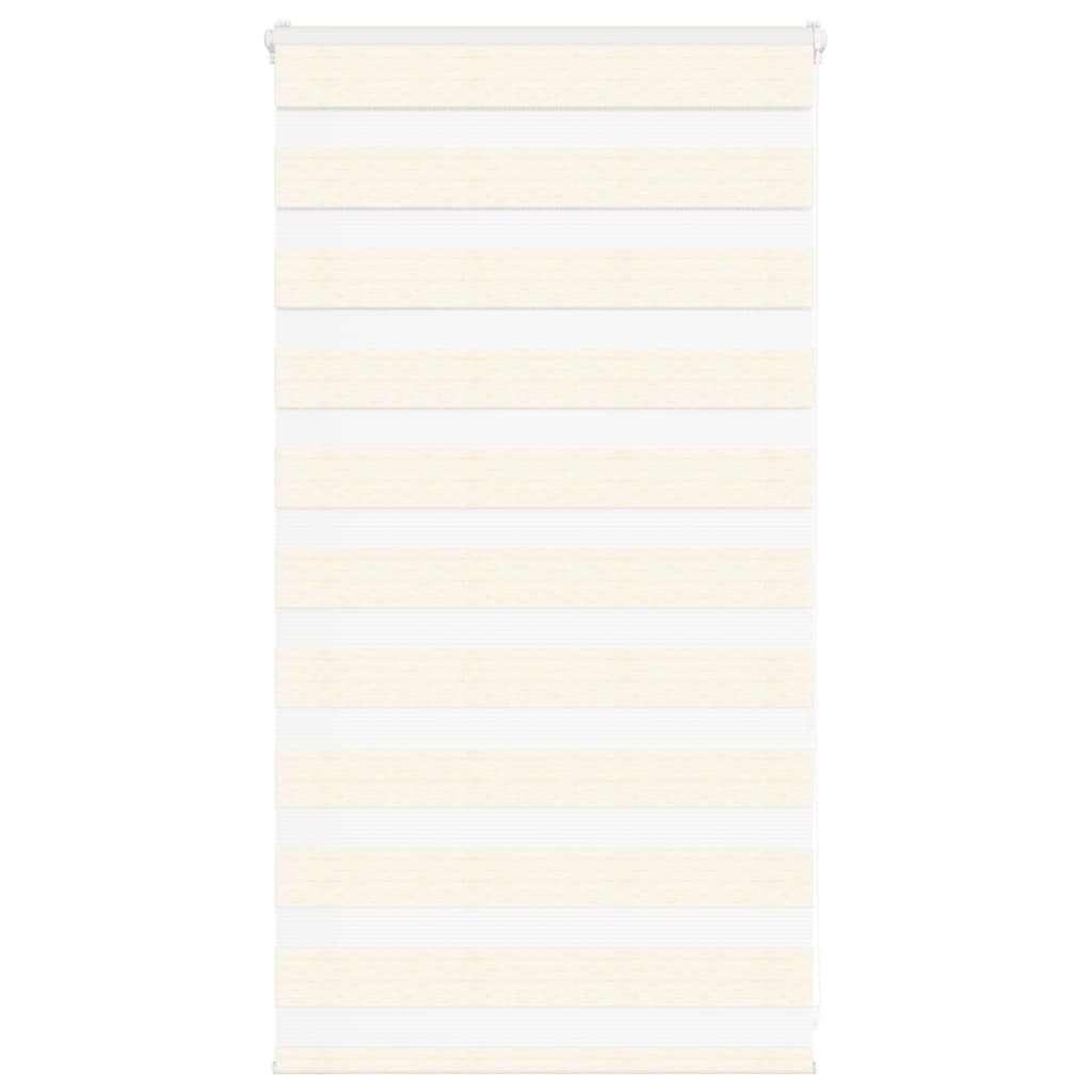 Vidaxl Zebra Roller Blind 70x100 cm Staubbreite 65,9 cm Marmerbeige