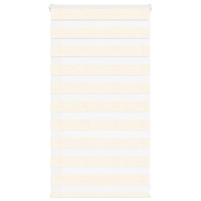 Vidaxl Zebra Roller Blind 70x100 cm Staubbreite 65,9 cm Marmerbeige