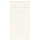 Vidaxl Zebra Roller Blind 70x100 cm Staubbreite 65,9 cm Marmerbeige