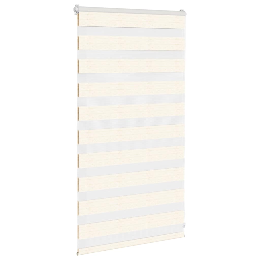 Vidaxl Zebra Roller Blind 70x100 cm Staubbreite 65,9 cm Marmerbeige