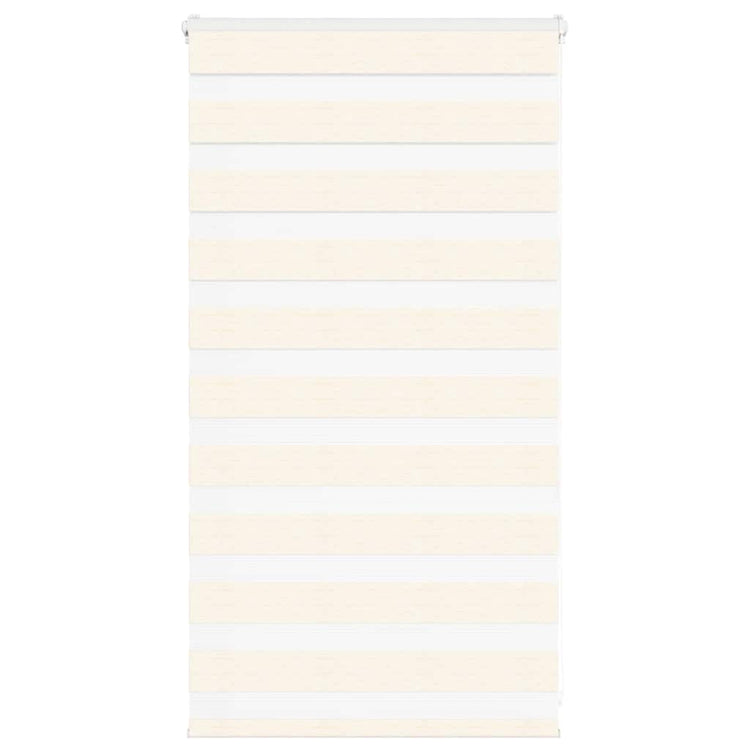Vidaxl Zebra Roller Blind 75x100 cm Staubbreite 70,9 cm Marmerbeige