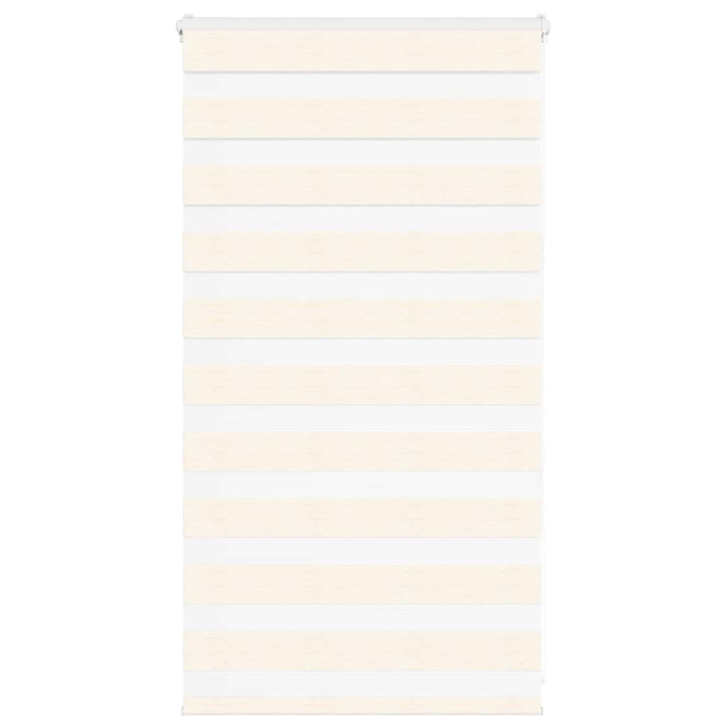 Vidaxl Zebra Roller Blind 80x100 cm Staubbreite 75,9 cm Marmerbeige
