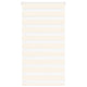 Vidaxl Zebra Roller Blind 80x100 cm Staubbreite 75,9 cm Marmerbeige