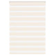 Vidaxl Zebra Roller Blind 95x100 cm Staubbreite 90,9 cm Marmerbeige