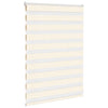 Vidaxl Zebra Roller Blind 105x100 cm Stoffbreite 100,9 cm Marmerbeige