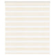 Vidaxl Zebra Roller Blind 125x100 cm Stoffbreite 120,9 cm Marmerbeige