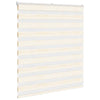 Vidaxl Zebra Roller Blind 125x100 cm Stoffbreite 120,9 cm Marmerbeige