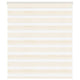 Vidaxl Zebra Roller Blind 135x100 cm Staubbreite 130,9 cm Marmerbeige