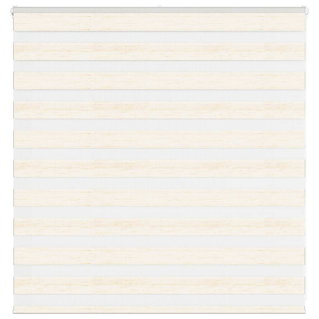 Vidaxl Zebra Roller Blind 140x100 cm Staubbreite 135,9 cm Marmerbeige