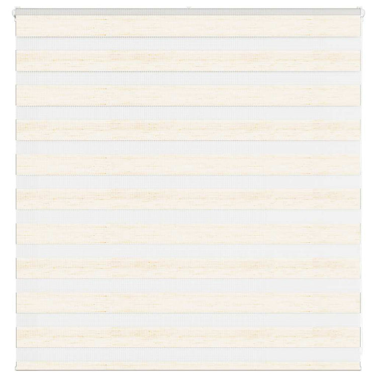 Vidaxl Zebra Roller Blind 140x100 cm Staubbreite 135,9 cm Marmerbeige