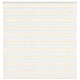 Vidaxl Zebra Roller Blind 145x100 cm Staubbreite 140,9 cm Marmerbeige