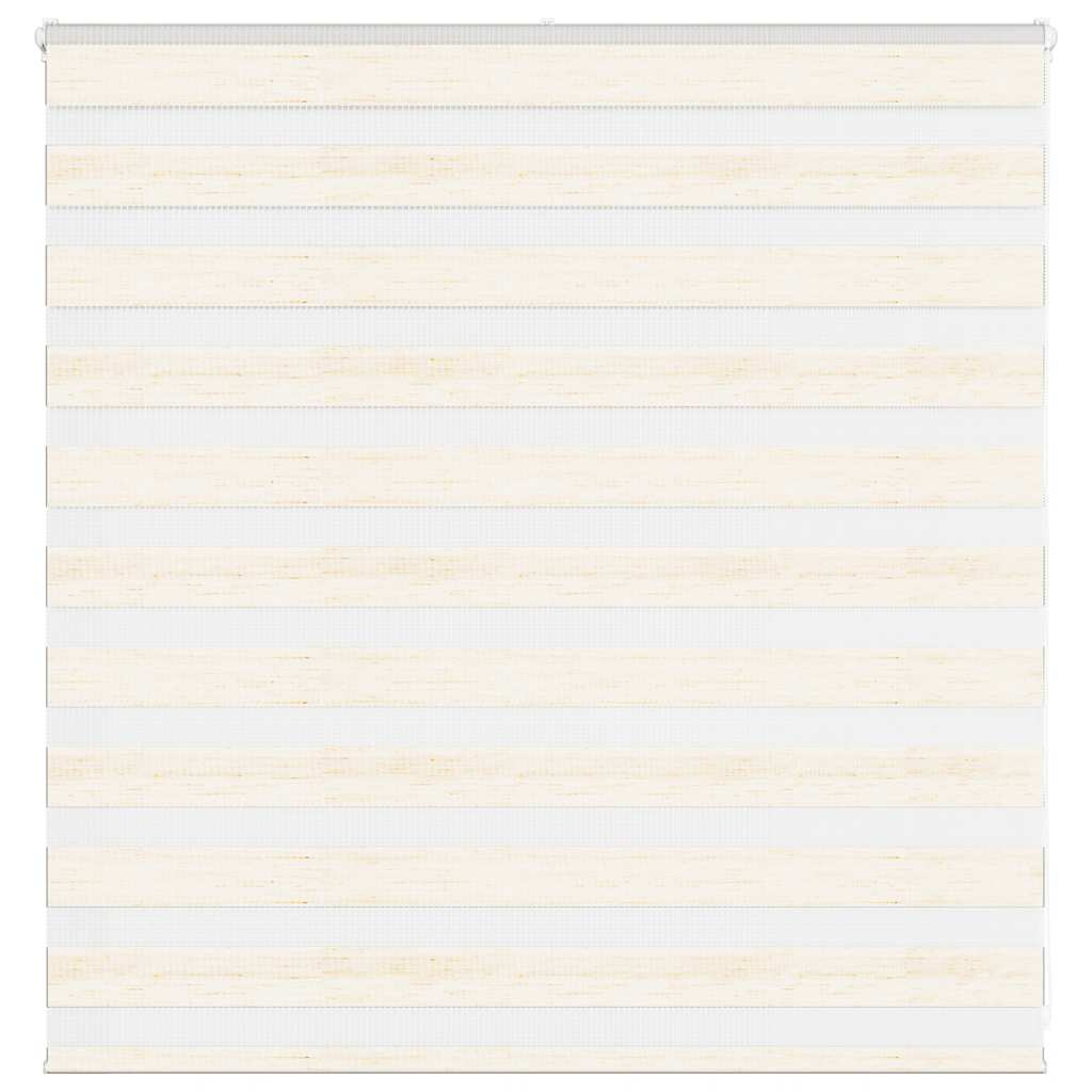 Vidaxl Zebra Roller Blind 150x100 cm Staubbreite 145,9 cm Marmerbeige