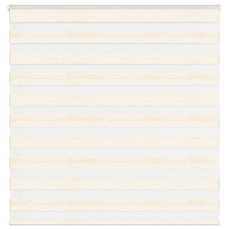 Vidaxl Zebra Roller Blind 150x100 cm Staubbreite 145,9 cm Marmerbeige