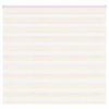 Vidaxl Zebra Roller Blind 155x100 cm Staubbreite 150,9 cm Marmerbeige