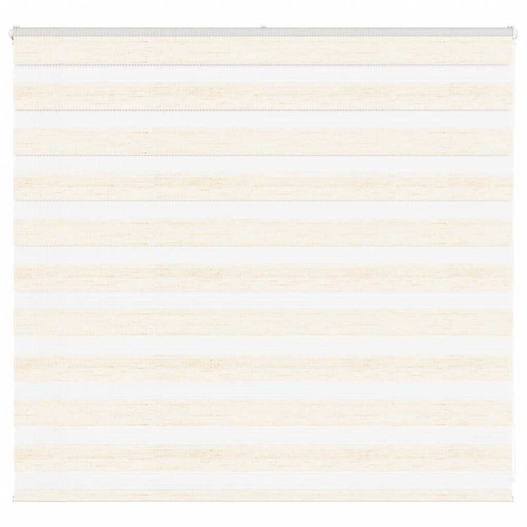 Vidaxl Zebra Roller Blind 155x100 cm Staubbreite 150,9 cm Marmerbeige