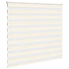 Vidaxl Zebra Roller Blind 155x100 cm Staubbreite 150,9 cm Marmerbeige
