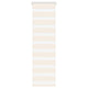 Vidaxl Zebra Blind 45x150 cm Staubbreite 40,9 cm Polyester Marmerbeige