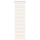 Vidaxl Zebra Blind 50x150 cm Staubbreite 55,9 cm Polyester Marmerbeige