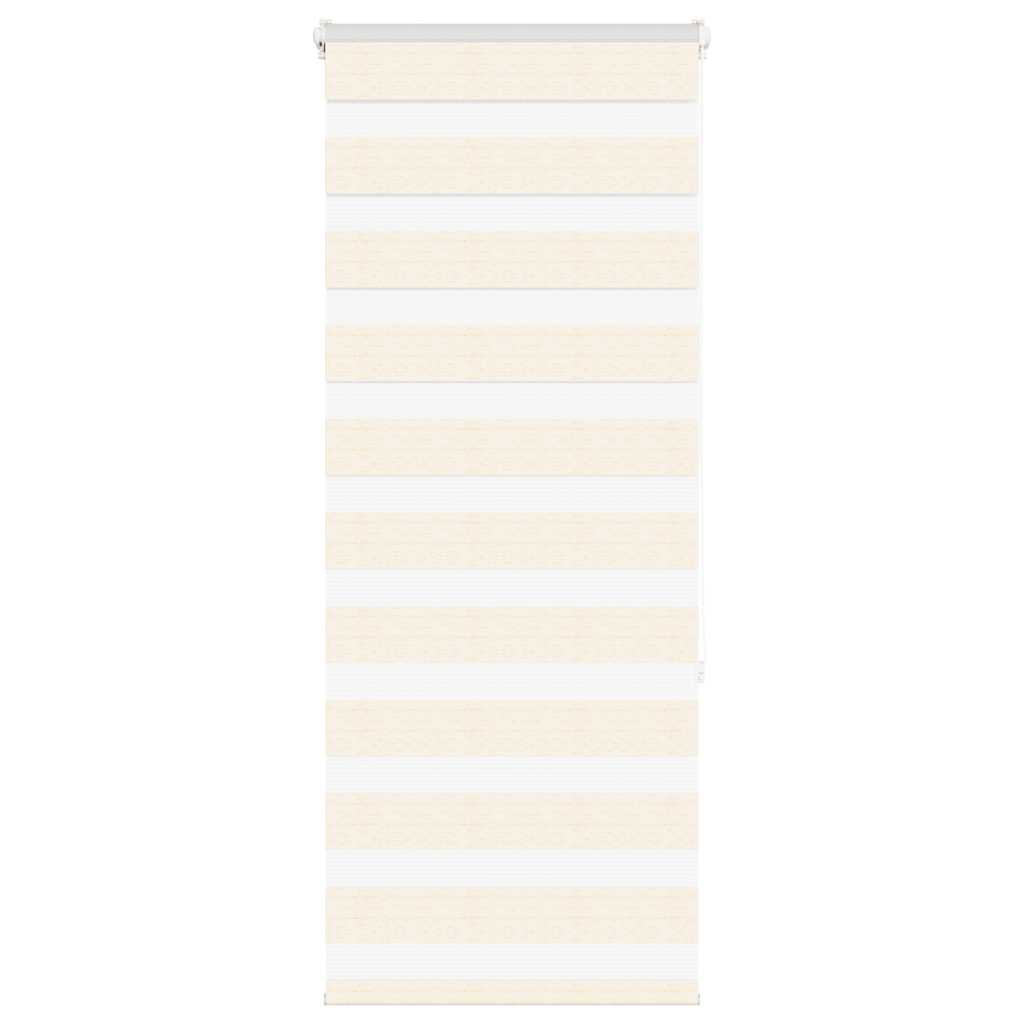 Vidaxl Zebra Blind 60x150 cm Staubbreite 55,9 cm Polyester Marmerbeige