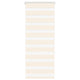 Vidaxl Zebra Roller Blind 65x150 cm Staubbreite 60,9 cm Marmerbeige