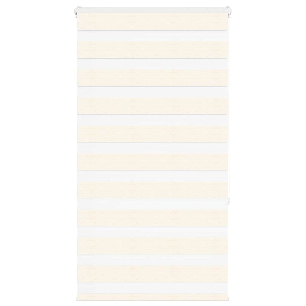 Vidaxl Zebra Roller Blind 70x150 cm Staubbreite 65,9 cm Marmerbeige