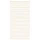 Vidaxl Zebra Roller Blind 70x150 cm Staubbreite 65,9 cm Marmerbeige