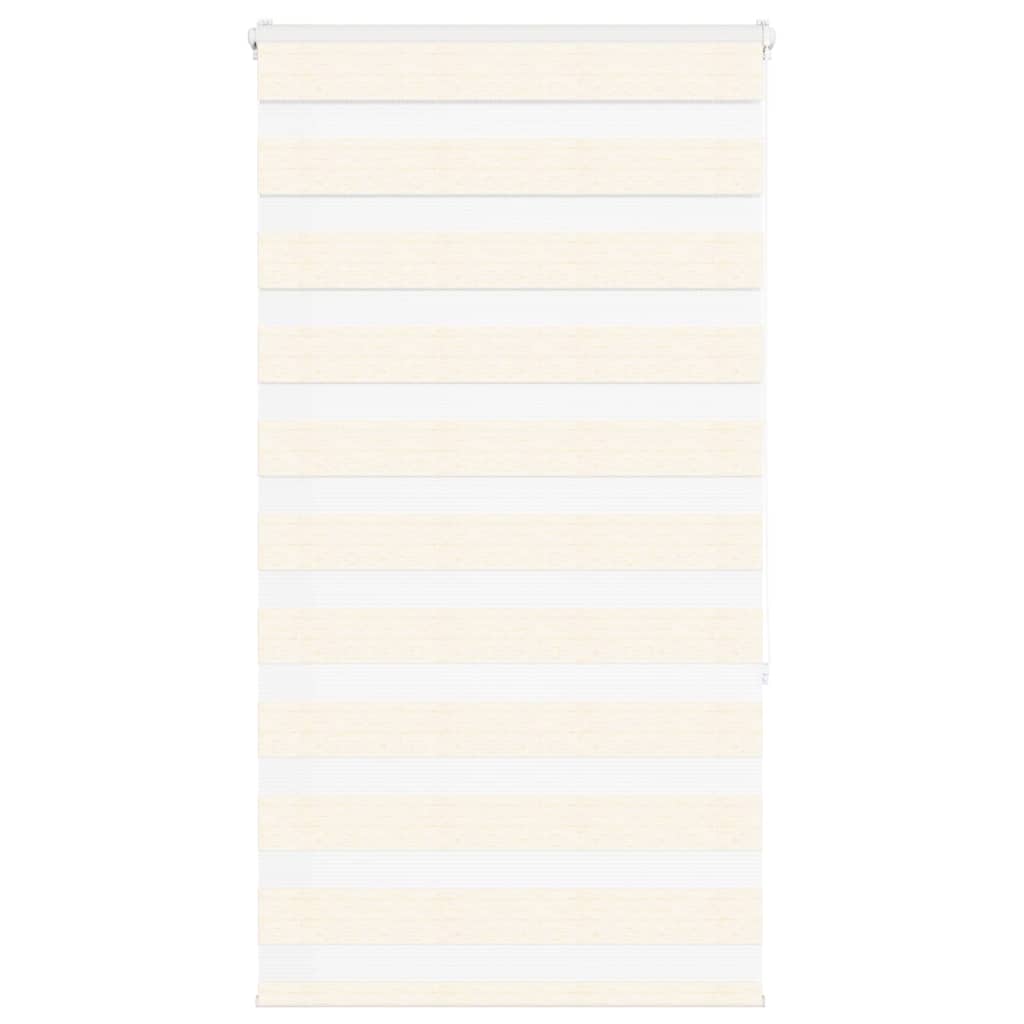 Vidaxl Zebra Blind 80x150 cm Staubbreite 75,9 cm Polyester Marmerbeige