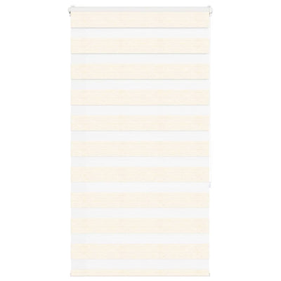 Vidaxl Zebra Blind 80x150 cm Staubbreite 75,9 cm Polyester Marmerbeige