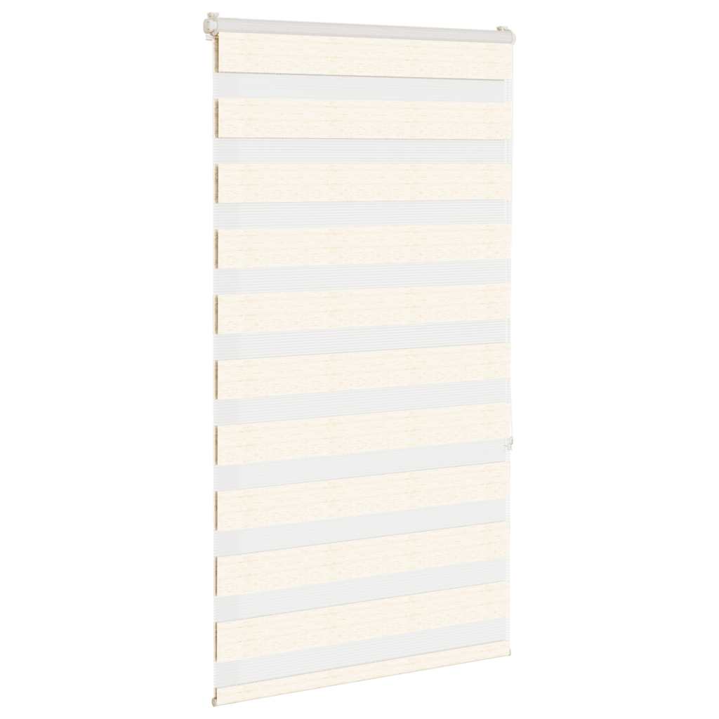 Vidaxl Zebra Blind 80x150 cm Staubbreite 75,9 cm Polyester Marmerbeige