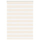 Vidaxl Zebra Roller Blind 95x150 cm Staubbreite 90,9 cm Marmerbeige