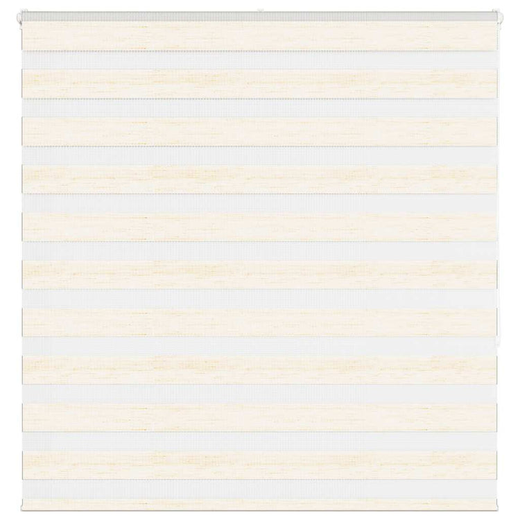 Vidaxl Zebra Roller Blind 140x150 cm Staubbreite 135,9 cm Marmerbeige