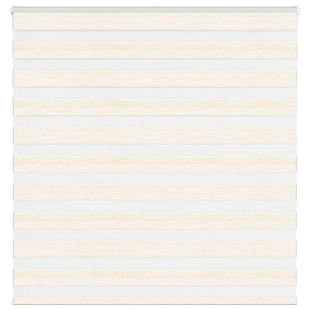 Vidaxl Zebra Blind 145x150 cm Staubbreite 140,9 cm Polyester MarbleBige