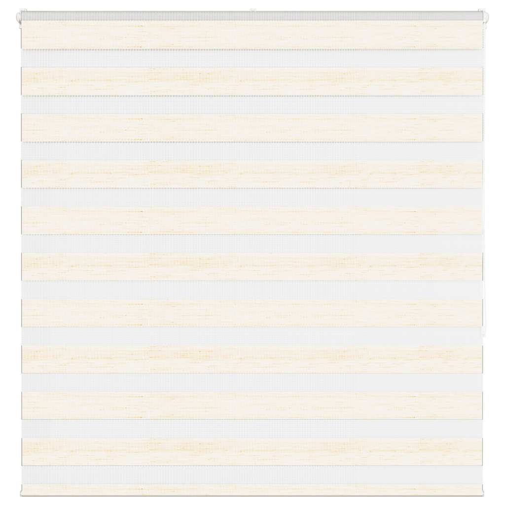 Vidaxl Zebra Roller Blind 150x150 cm Staubbreite 145,9 cm Marmerbeige