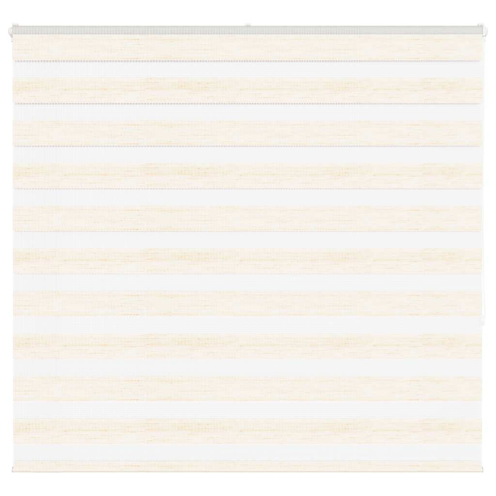 Vidaxl Zebra Roller Blind 155x150 cm Staubbreite 150,9 cm Marmerbeige